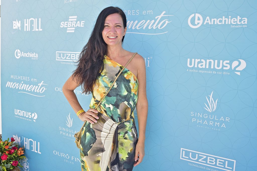 Cris Visnevski marca presenÃ§a no Mulheres em Movimento 